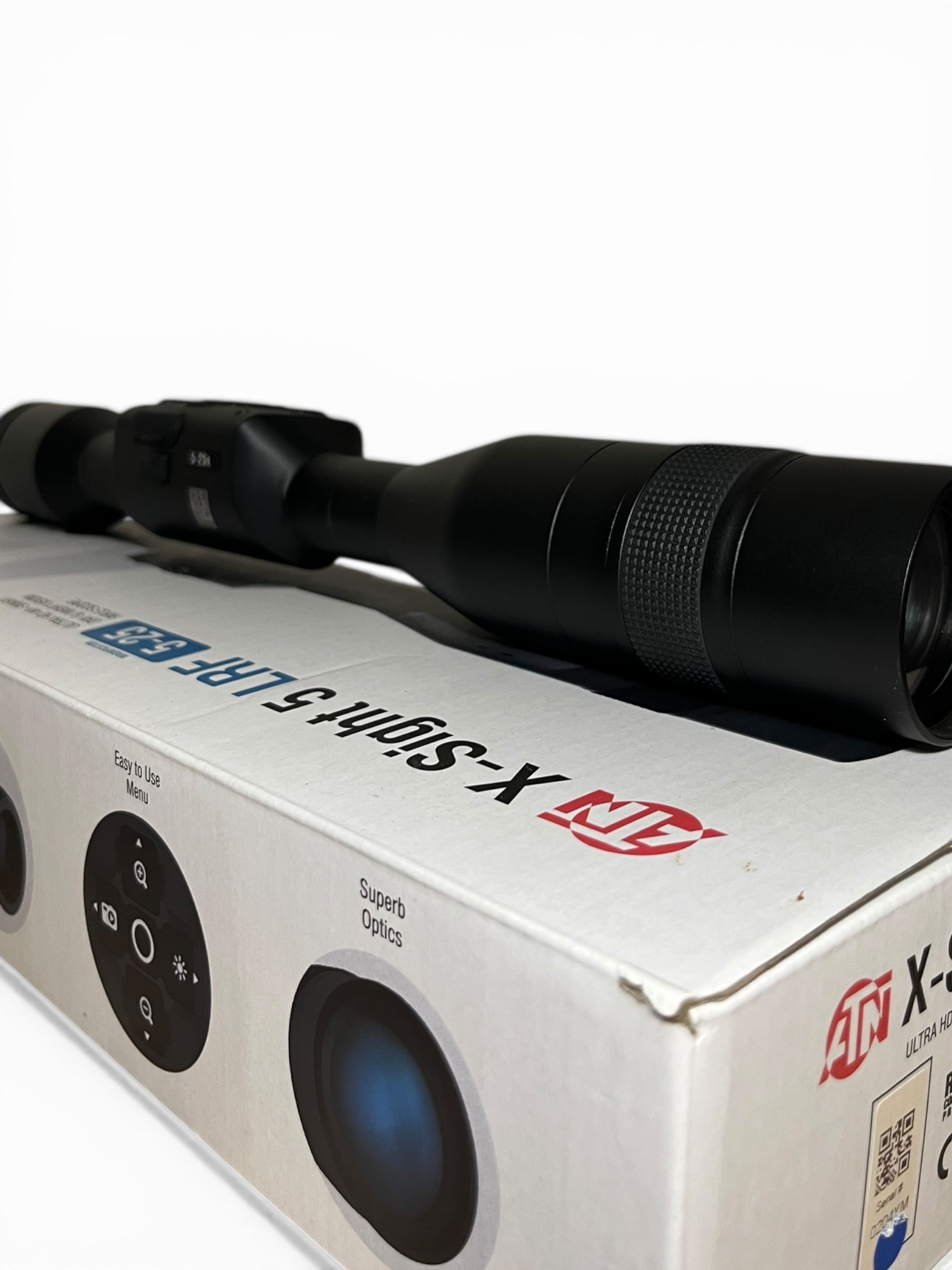 ATN X-Sight 5 LRF 5-25x Night Vision Scope + Ballistic Calc + IR 850Nm Day/Night - used