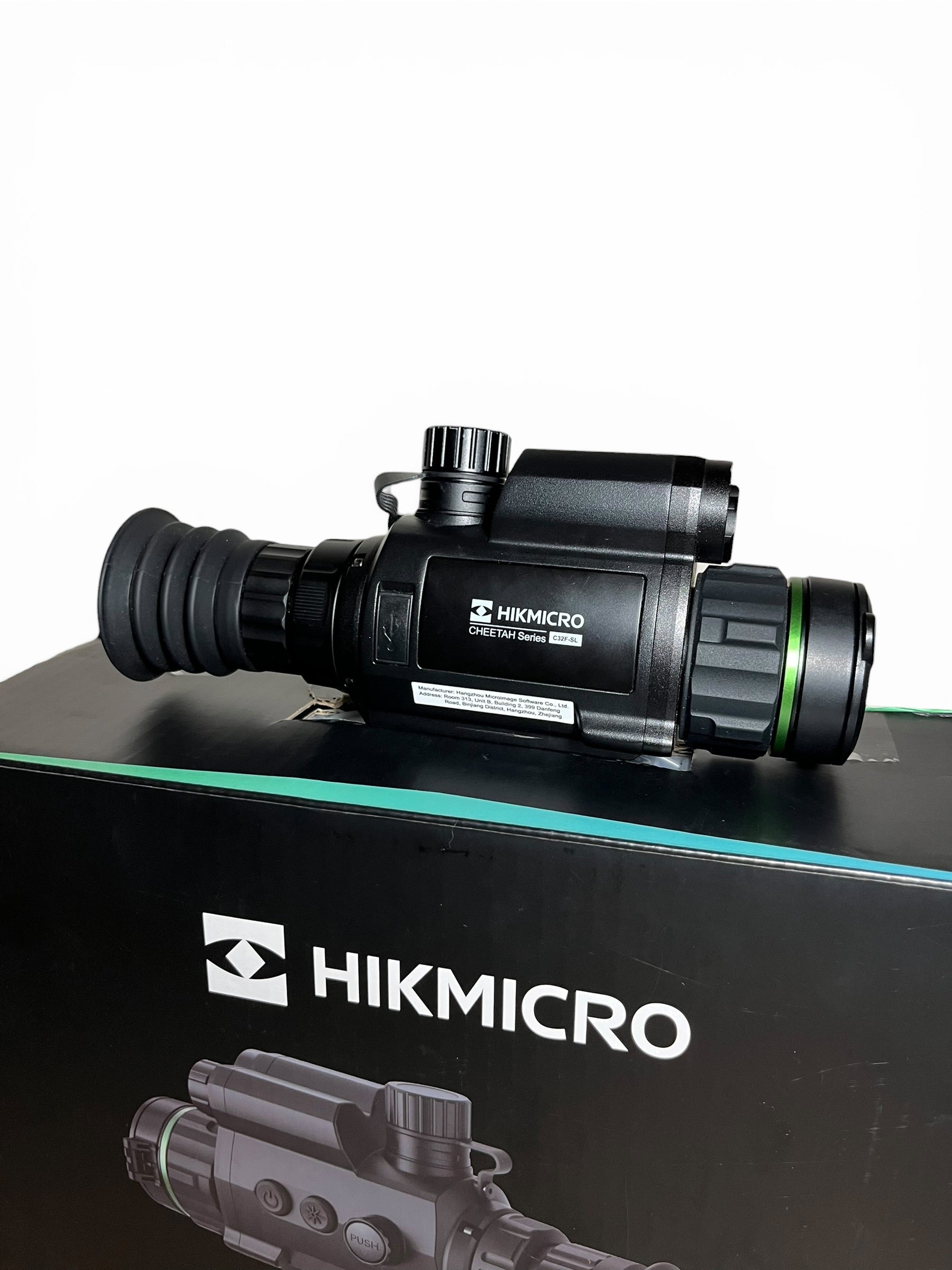 HIKMICRO Cheetah C32F-SL Day/Night Vision LRF Scope with Mount - used